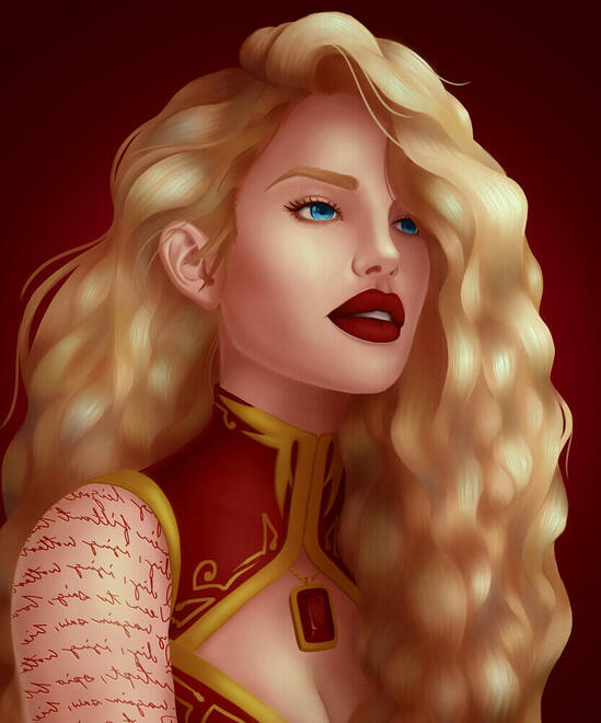 Rendered portrait